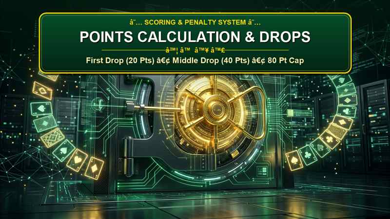How to Play Boss Rummy scoring and penalty points calculation