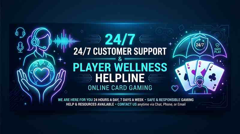 Player protection and 24/7 support services for Boss Rummy Responsible Gaming